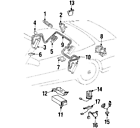 129-820-55-10 Mercedes-benz 1298205510 Genuine Oem