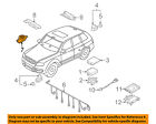 1j0919279 Volkswagen Vw Oem Touareg Pdc Backup Reverse Aid Beeper