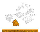 1k1941397g Audi Oem Alarm Module Bracket