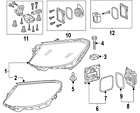 222-820-11-14 Genuine Oem Repair Kit