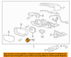 22936517 Gm Oem Rear Back Up Camera