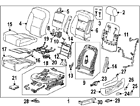 22943726 Gmc Genuine Oem Seat Cushion Pad 22943726 Gmc Genuine Oem Seat Cushion Pad