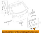 23188736 Gm Oem Terrain Liftgate Tailgate Backup Camera