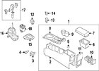 25141-1vx0a Nissan Genuine Oem Mode Control