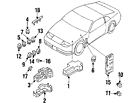 25230-7996a Nissan Genuine Oem Relay
