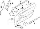 25401-5ca1a Infiniti Genuine Oem Window Switch