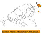 284423ev0a Nissan Infiniti Oem 2012