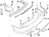 284k1-6fl0a Nissan Genuine Oem Object Sensor