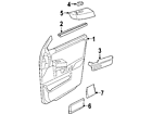 2c5z-14028-bae Lincoln Genuine Oem Lock Switch