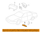 2m5z-14b056-aa Motorcraft Ford Genuine Oem Focus Airbag Control Diagnostic Module