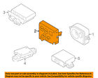 31252208 Volvo Oem Alarm Bracket