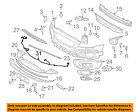 31260293 Volvo Oem Front Bumper Grille