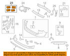 31399378 Volvo Oem Rear Aid Reverse Sensor Retainer Kit