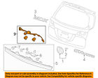 39530tz5a11 Honda Acura Oem Mdx Rear Back Up Camera