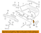 39681sdap01 Honda Acura Oem Rear Parking Aid Sensor Retainer Clip 39681sdap01 Honda Acura Oem Rear Parking Aid Sensor Retainer Clip