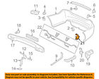 39691tc0003 Honda Acura Oem Rear Parking Aid Sensor Retainer Clip 39691tc0003 Honda Acura Oem Rear Parking Aid Sensor Retainer Clip