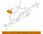 3c8919475a Volkswagen Parking Backup Back Up Reverse Module