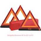 49908 Unbranded Early Warning Triangle Triple Kit Reflective For 695633449908