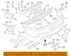 51122239342 Bmw Oem Rear Sensor Mount