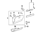 55590-47020 Toyota Genuine Oem Striker