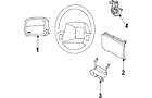 56009071 Jeep Genuine Oem Clockspring