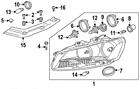 561-998-109 Volkswagen 561998109 Genuine Oem