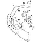 5k0-959-126 Volkswagen Genuine Oem Pressure Sensor