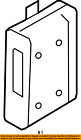 5l1z15k866a Ford Oem Parking Backup Back Up Reverse Module