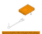 5n0907441b Volkswagen Parking Backup Back Up Reverse Module