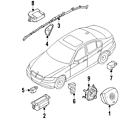 61-31-9-122-509 Bmw 61319122509 Genuine Oem