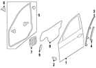 61208sg010 Subaru Genuine Oem Pad