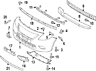62257-6w80b Nissan Genuine Oem Bezel