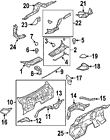 64895-cd000 Nissan 64895cd000 Genuine Oem