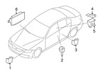 65-77-9-196-042 Bmw Genuine Ft Impact 65-77-9-196-042 Bmw Genuine Ft Impact