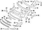 66-20-9-274-427 Bmw Genuine Oem Park Sensor