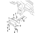 66120ae06aoa Subaru Genuine Oem Glove