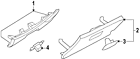 68630-3ba0a Nissan 686303ba0a Genuine Oem