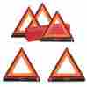 73-0711-00 Deflecto Triangle Warning Kit Reflectors Folding Emergency Road Safety Highway Car Truck 0738613398510