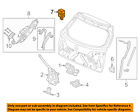 74940tx4a01 Honda Acura Oem Rdx Liftgate Tailgate Buzzer 74940tx4a01 Honda Acura Oem Rdx Liftgate Tailgate Buzzer