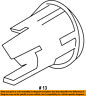 7t1z15k861ca Ford Rear Aid Reverse Sensor Retainer Bracket Right