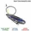 8253454 Bmw 2001 2005 E46 325 330 Exterior Door Handle Front Right Blue Color 8253454 Bmw 2001 2005 E46 325 330 Exterior Door Handle Front Right Blue Color