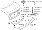 84810-3ta0b Nissan Genuine Oem Finish Plate