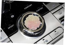 Flower0001 86 V The Butcher Push To Start Button Cover Engine Start/stop Resin Flower Starter Light Pink