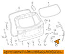 867900e070 Toyota Oem Highlander Liftgate Backup Camera