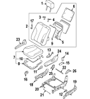 87650-3z667 Nissan 876503z667 Genuine Oem