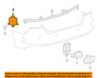 8816206050 Toyota Oem Camry Rear Spot Radar 8816206050 Toyota Oem Camry Rear Spot Radar