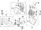 88691-3vl0a Nissan Genuine Oem Lock