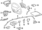 89170-08090 Toyota 8917008090 Genuine Oem