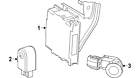 89341-0r030 Toyota Genuine Oem Reverse Sensor