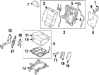 89400-1u111laa Kia Genuine Oem Seat Back Assy